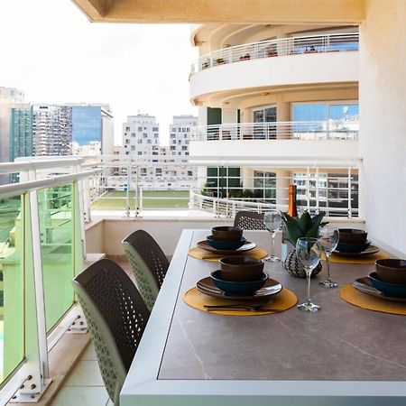 Ferienwohnung Luxury Seafront 3Br With Pool By Arcobnb Sliema Exterior foto